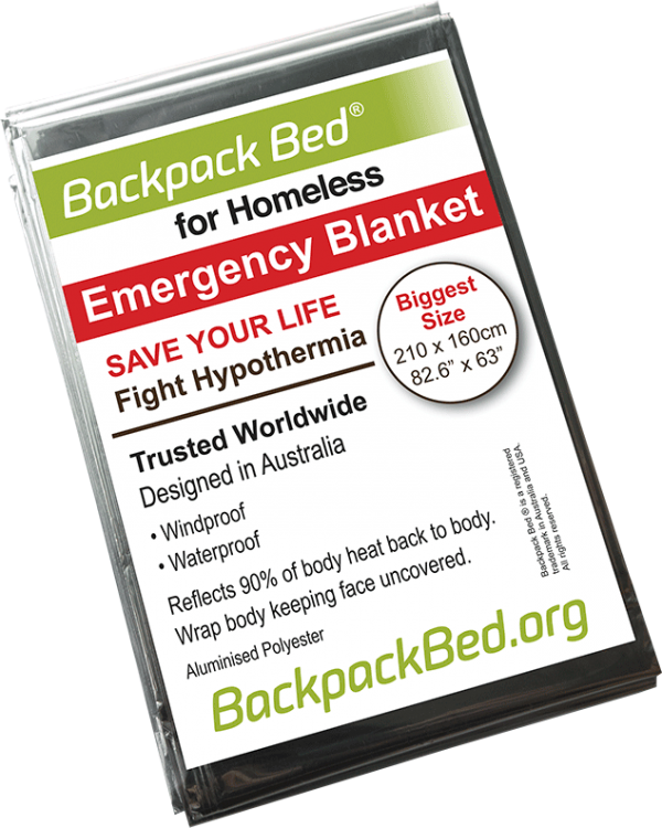 Homeless Backpack Bed Backpack Bed for Homeless Australia