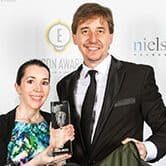 Trophy-shot-Backpack-Bed-Award-Ceremony-Edison-Awards-at-Navy-Pier-Chicago-25-April-2013-Swags-for-Homeless-circle