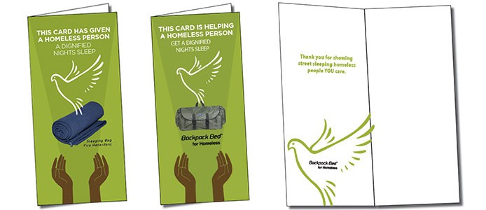 BackpackBedforHomelessGiftCards